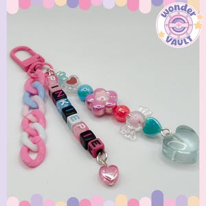 Keychain | Pinkie Pie | My Little Pony | MLP | beads