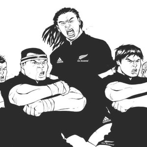 All Blacks Haka Poster in svg, png, jpg and psd format