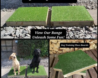 Dog Training/Dog Sports Place Board/Platform For Gundogs/Puppies/All Dog Breeds/Handcrafted: Custom made options available on request!