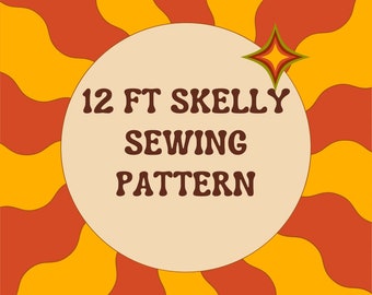 12 ft Skeleton Sewing Pattern