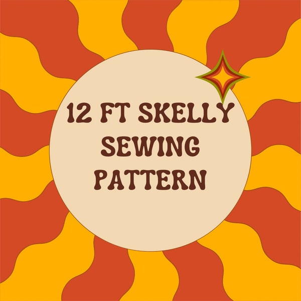 12 ft Skeleton Sewing Pattern