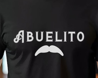 Gift for Abuelito Spanish Grandfather Birthday Present for Abuelo Cotton Shirt Grandpa Gift From Grandchild Family Celebration Day Tee