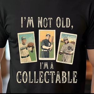 Baseball Card Collector Shirt Vintage Baseball Card Collectible T-Shirt Sports Fan Gift Tee