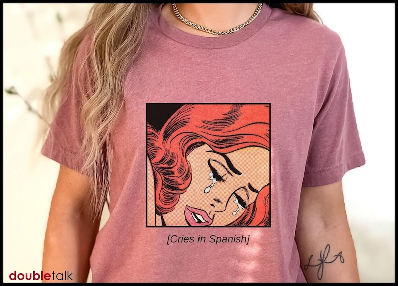 Mexican Telenovela Shirt Funny Latina Humor Gift Spanish Teacher Appreciation Present Hispanic Culture Comedy Tee Spanglish Design Cultural Reference Top Soft Cotton Jersey Comfortable Daily Wear Unisex Fit Quality Printing Casual Outfit