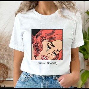 Mexican Telenovela Shirt Funny Latina Humor Gift Spanish Teacher Appreciation Present Hispanic Culture Comedy Tee Spanglish Design Mexican image 6