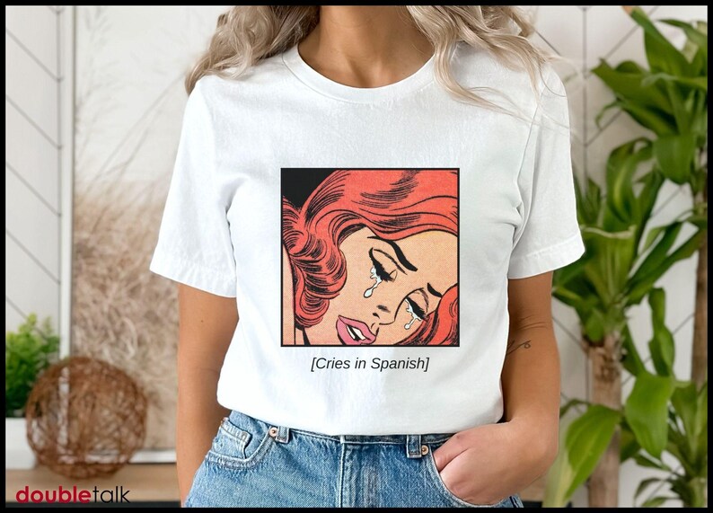 Mexican Telenovela Shirt Funny Latina Humor Gift Spanish Teacher Appreciation Present Hispanic Culture Comedy Tee Spanglish Design Mexican image 6