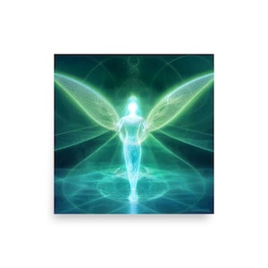 The Divine Healer | Divine Feminine Art | Digital Art | AI Art Print | Home Decor | Wall Art | AI Generated Art | Altar Art
