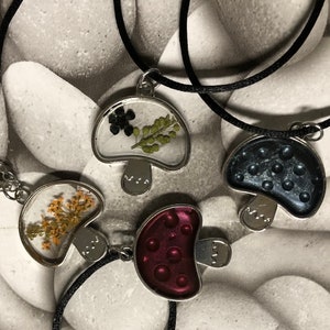 Mushroom Necklace