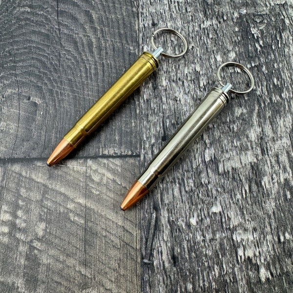 375 H&H Magnum Bullet Keychains