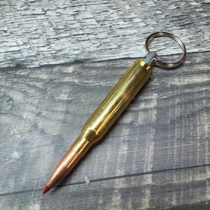 6.5x57 Mauser Bullet Schlüsselanhänger