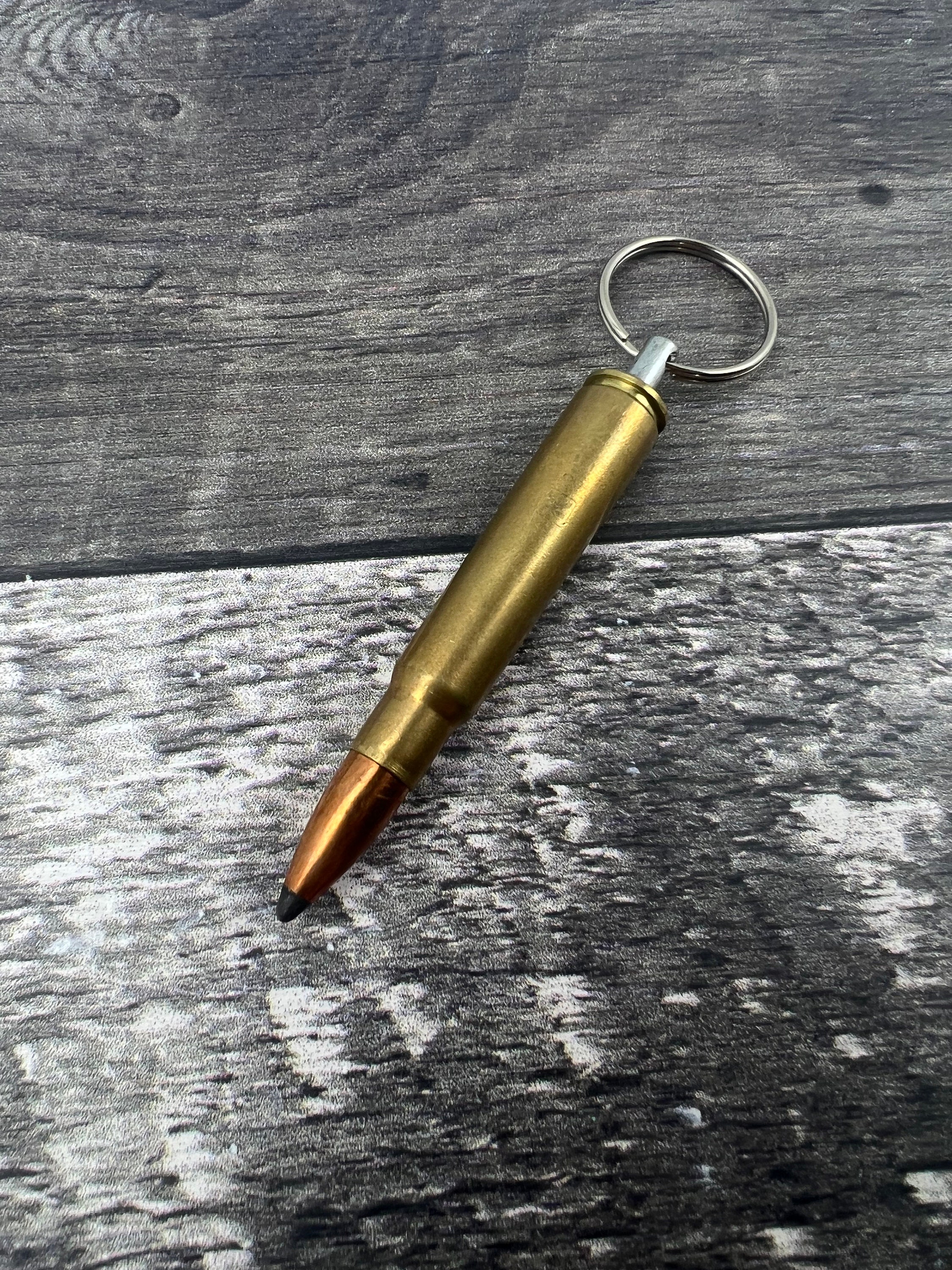 Silver bullet keychain sale