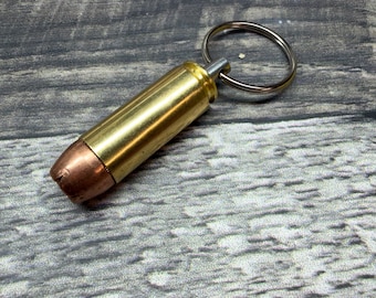 Llavero con bala Wildey Magnum .475