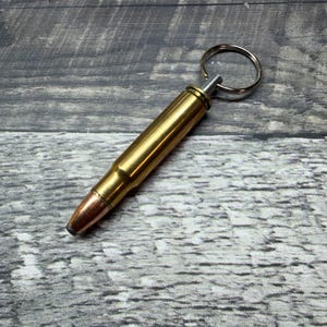358 Winchester Bullet Keychains
