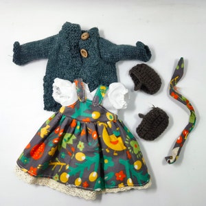 Set of Clothes for 12 inch Waldorf Doll/Rag Doll/Textile Doll Doll Clothes Pattern Ready to ship 03018