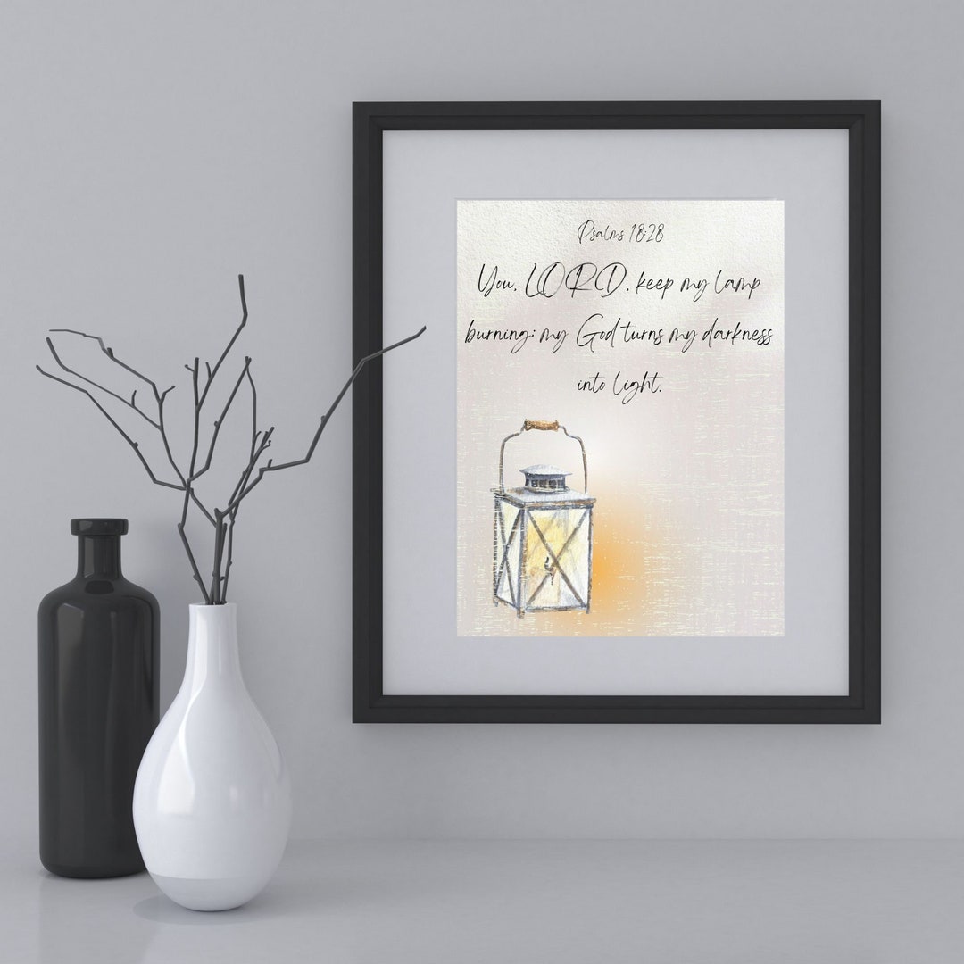 Christian Wall Art Bible Verse Poster Rustic Bible Verse Etsy