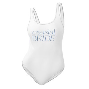 Coastal Bride | One-Piece Low-Back Swimsuit