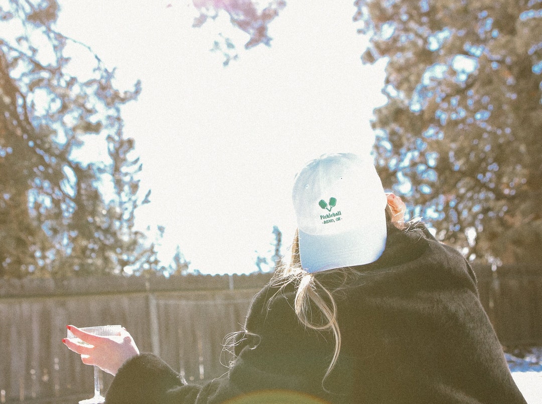 Pickleball Hat Bend Oregon, Green Logo Etsy