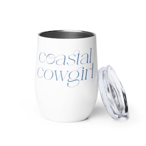 Coastal Cowgirl Wine Tumbler