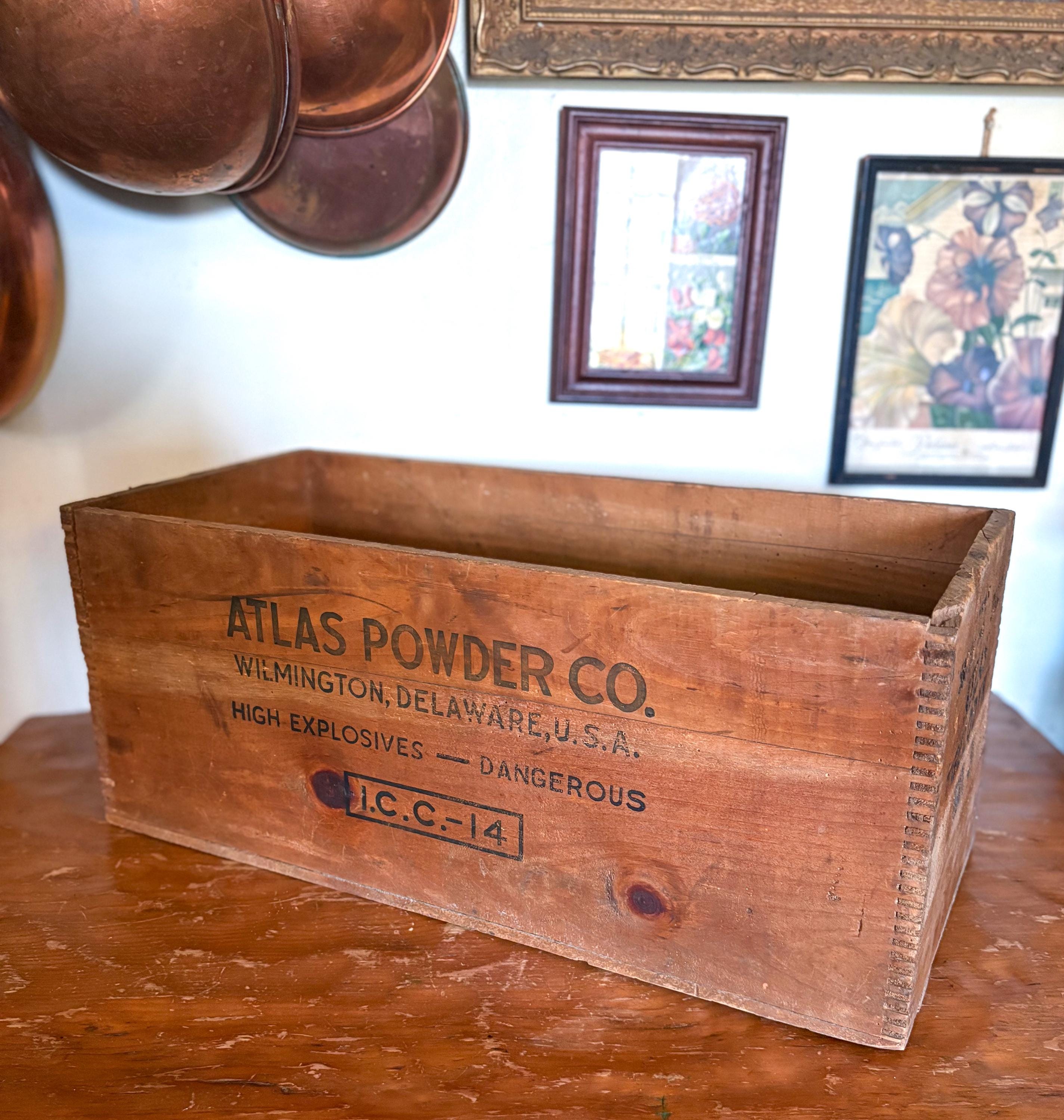 Atlas Powder Crate - Etsy