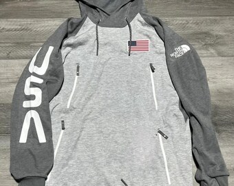 Vintage VTG U.S.A USA Ski Team The North Face Winter Olympics FreeSki Jacket Mens LARGE