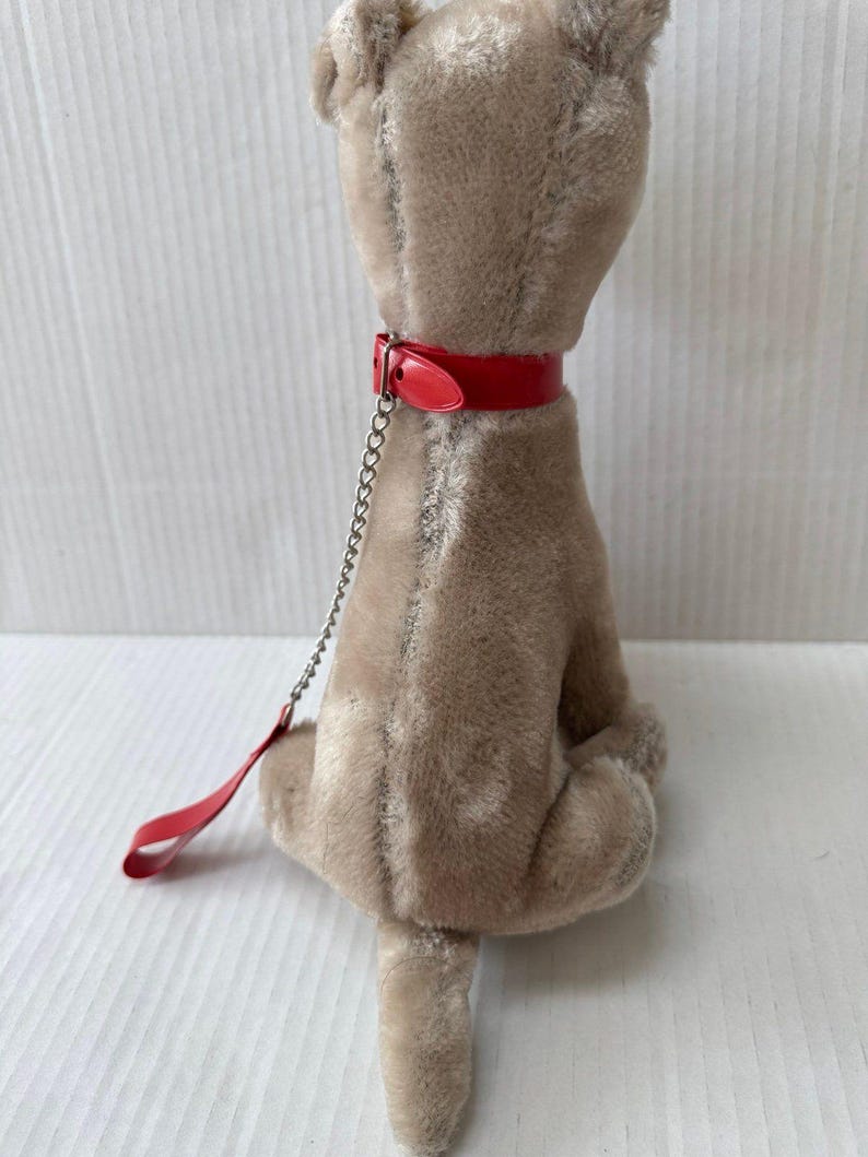 VTG Vintage Disney Lady And The Tramp Dog Woolikin Plush Made in Japan Mickey Mouse Club With Tag Arlan's image 4
