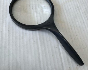 Vintage Bausch & Lomb Magnifying Reading Glass Handheld Optical Lens