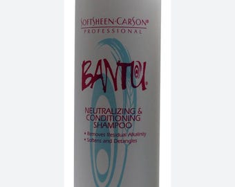 Vintage SoftSheen Carson Bantu NEUTRALIZING & CONDITIONING Shampoo Professional 32 fl oz