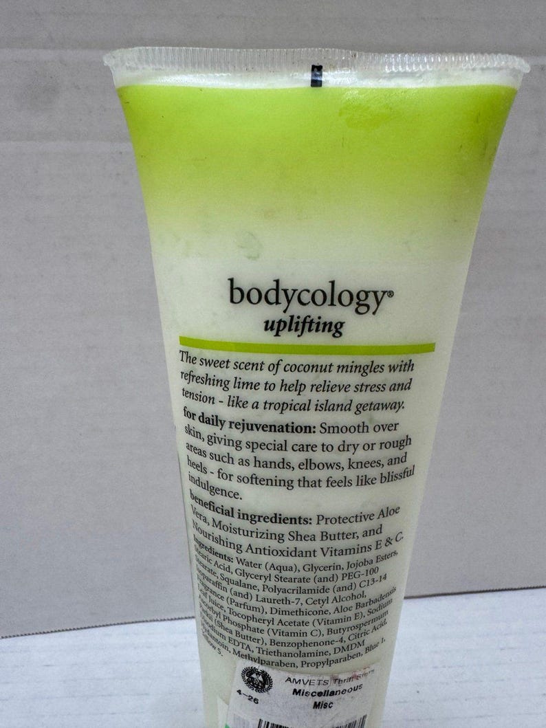 Bodycology Coconut Lime Body Cream Moisturizer Lotion 8oz NEW Retired RARE image 2