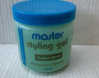Master Well Comb Styling Gel Super Hold Professional Formula - 16 fl oz