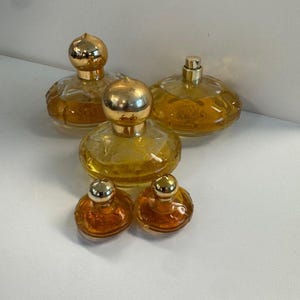 LOT of 5 CASMIR Chopard Eau de Parfum Spray Vintage Perfume 3.4oz, .17oz, 1.7oz