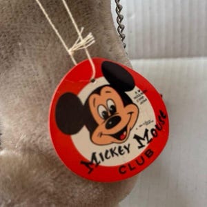 VTG Vintage Disney Lady And The Tramp Dog Woolikin Plush Made in Japan Mickey Mouse Club With Tag Arlan's image 8