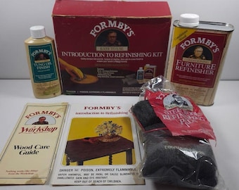 Formby's Easy to Use Introduction to Refinishing Kit Tung Oil Furniture Refinish