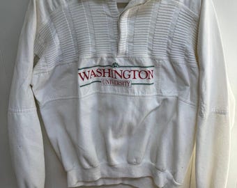 Vintage Washington University St. Louis WashU College Sweatshirt Sweater