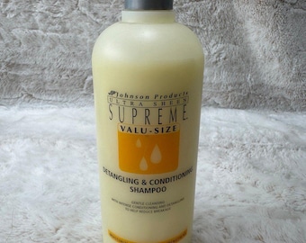 Johnson Products Ultra Sheen Supreme Detangling Conditioning Shampoo 25.4 fl oz