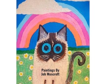 Calendario da parete 2026, planner A3, con 13 stampe artistiche di gatti, regalo per gli amanti dei gatti