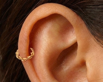 16G 316L Surgical Steel Cartilage Hoop • Daith Hoop • Nose Ring  • Hinged Segment Nose Ring • Septum Clicker Ring • Nose Ring • Helix Hoop
