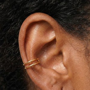 18G/16G  Titanium Double Hinge Hoop •  Hinged Segment Nose Ring •  Septum Clicker Ring • Cartilage Hoop • Helix Earring Hoop