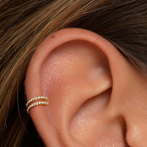 18G/16G  Titanium Double Hinge Hoop •  Hinged Segment Nose Ring •  Septum Clicker Ring • Cartilage Hoop • Helix Earring Hoop