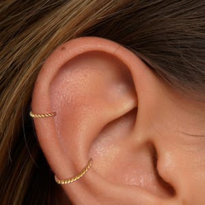 16G 316L Surgical Steel Cable Clicker Ring  • Hinge Hoop • Hinged Segment Nose Ring • Septum Clicker Ring • Cartilage Hoop • Nose Ring