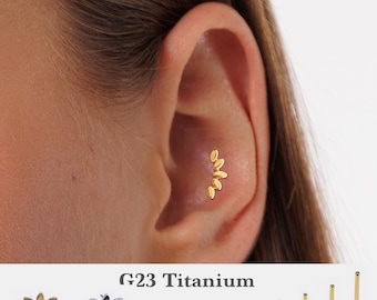 20G/18G/16G Labret • Flache Rückseite Ohrring • Tragus Ohrstecker • Flache Rückseite • Helix Ohrstecker • Knorpel Ohrstecker ff