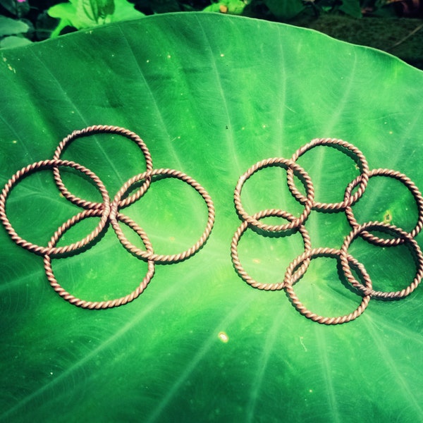 Sacred Cubit - Tensors (1/4, 1/8 fractal Rings)