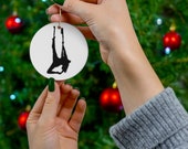 Aerial Hammock Ceramic Ornament