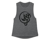 Phoenix Flight Studio Flowy Scoop Muscle Tank