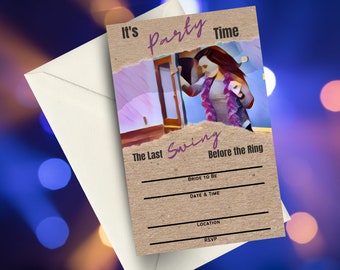 Bachelorette Party Invite Digital Download