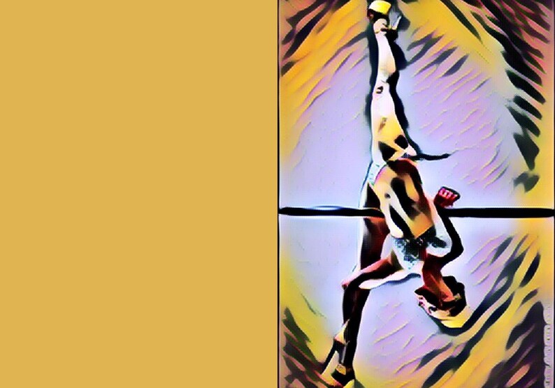 Pole Dance Printable Downloadable Digital Greeting Card image 2