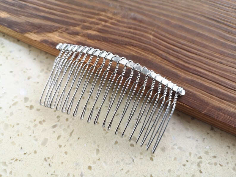 Comb for Veil,metal Hair Comb,wedding Bridal Comb,diy Sewing Supplies