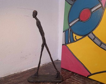 Bronze Statue "The Walking Man" after Giacometti