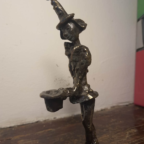 Statuette Bronze Clown