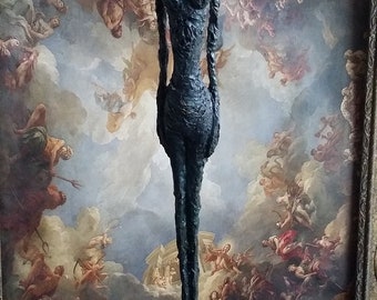 Bronze Statue "Standing Woman" after GIACOMETTI