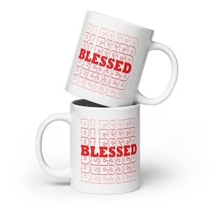 BLESSED TEA MUG